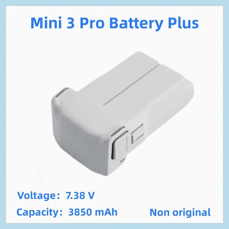 Compatible with Mini 4 Pro Battery Plus Intelligent Flight Battery - 3850mAh 7.38V For Mini 3/Mini 4 Pro UAV Flight Time 45minutes 4 Compatible with Mini 4 Pro Battery Plus Intelligent Flight Battery - 3850mAh 7.38V For Mini 3/Mini 4 Pro UAV Flight Time 45minutes — изображение 4