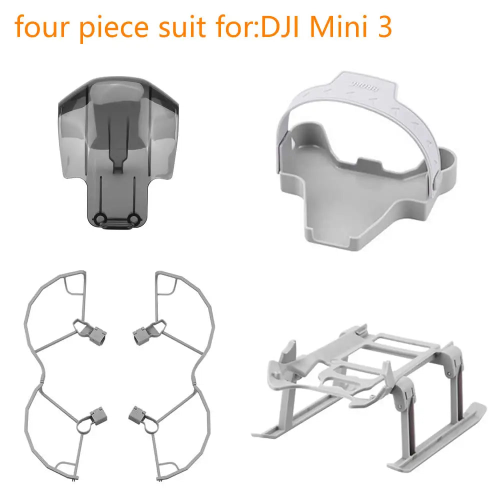 Accessories Kit for DJI Mini 3 Pro - Lens Cap propeller guard Foldable Extension Support Legs Holder Landing Gear for Mini 3 Combo 15 Accessories Kit for DJI Mini 3 Pro - Lens Cap propeller guard Foldable Extension Support Legs Holder Landing Gear for Mini 3 Combo - Image 15