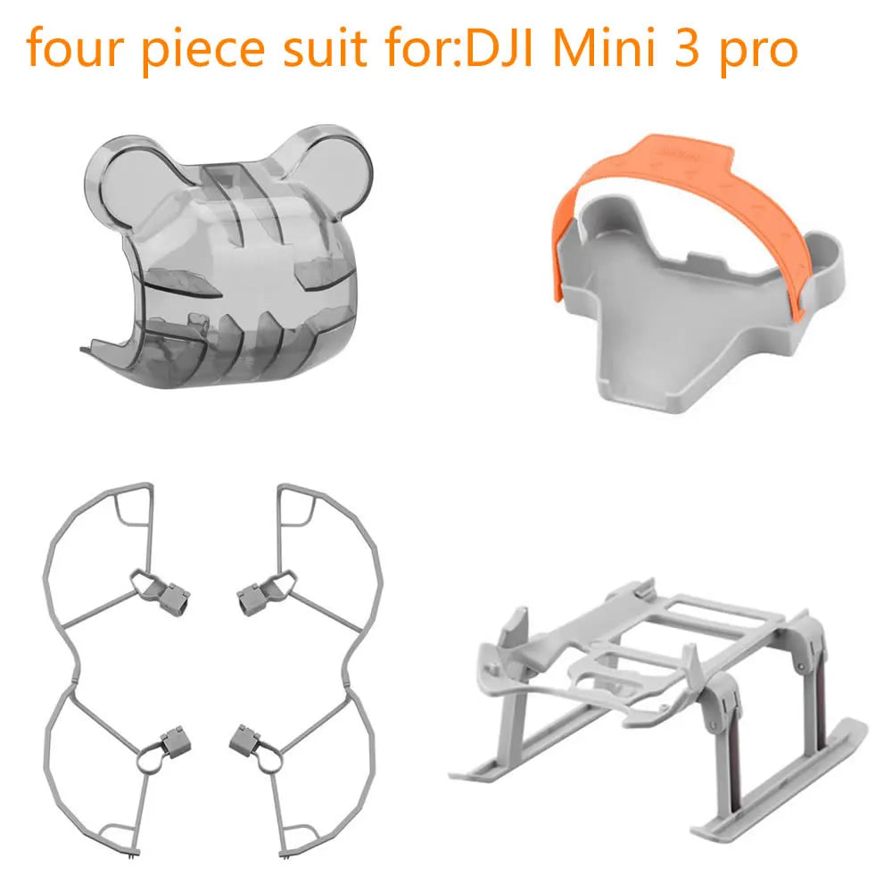 Accessories Kit for DJI Mini 3 Pro - Lens Cap propeller guard Foldable Extension Support Legs Holder Landing Gear for Mini 3 Combo 6 Accessories Kit for DJI Mini 3 Pro - Lens Cap propeller guard Foldable Extension Support Legs Holder Landing Gear for Mini 3 Combo - Image 6