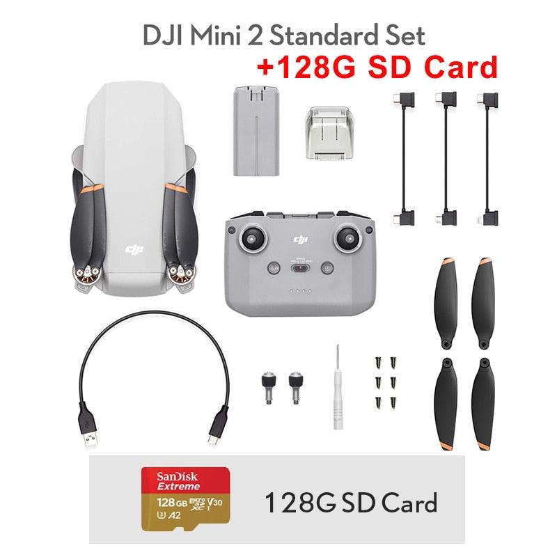 DJI Mini 2 camera Drones 4K HD Camera Professional GPS Quadcopter 10km Transmission Distance DJI Mavic Mini 2 FCC 5.8G Brand New Professional Camera Drone 3 DJI Mini 2 camera Drones 4K HD Camera Professional GPS Quadcopter 10km Transmission Distance DJI Mavic Mini 2 FCC 5.8G Brand New Professional Camera Drone - Image 3