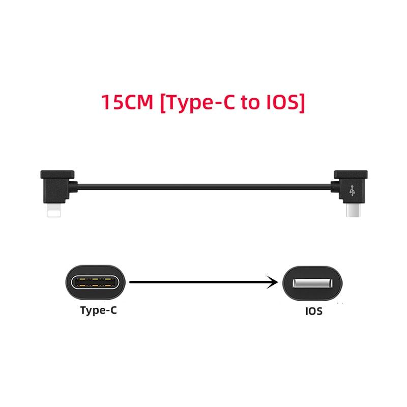 Data Cable For DJI Mavic 3/Ari 2/2S/Mini 2/MINI 3 PRO Drone IOS Type-C Micro-USB Adapter Wire Connector Tablet Phone Cable 4 Data Cable For DJI Mavic 3/Ari 2/2S/Mini 2/MINI 3 PRO Drone IOS Type-C Micro-USB Adapter Wire Connector Tablet Phone Cable - Image 4