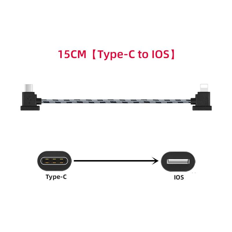 Data Cable For DJI Mavic 3/Ari 2/2S/Mini 2/MINI 3 PRO Drone IOS Type-C Micro-USB Adapter Wire Connector Tablet Phone Cable 2 Data Cable For DJI Mavic 3/Ari 2/2S/Mini 2/MINI 3 PRO Drone IOS Type-C Micro-USB Adapter Wire Connector Tablet Phone Cable - Image 2