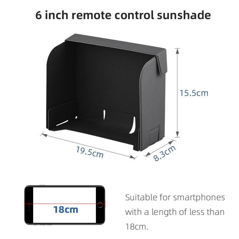 Foldable Phone Tablet Sun Shade for DJI Mavic 3/Air 2/2S/Mini 2/MINI 3 PRO Drone Remote Control Clip Holder Stand Accessories 5 Foldable Phone Tablet Sun Shade for DJI Mavic 3/Air 2/2S/Mini 2/MINI 3 PRO Drone Remote Control Clip Holder Stand Accessories — изображение 5