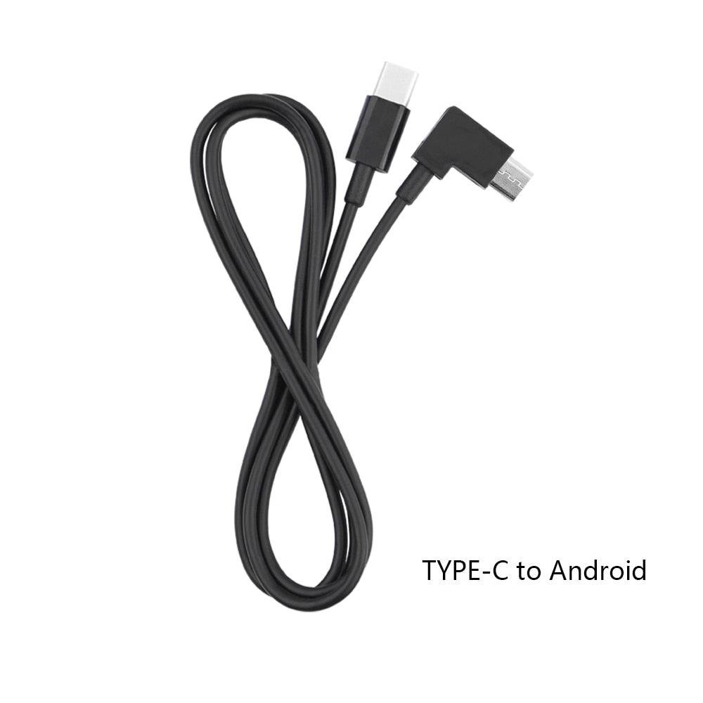 30cm/1M OTG Data Cable for DJI Mavic 3/Air 2/2S/MINI 2/MINI 3 PRO IOS type-C Micro-USB Adapter Connector for Tablet Phone 6 30cm/1M OTG Data Cable for DJI Mavic 3/Air 2/2S/MINI 2/MINI 3 PRO IOS type-C Micro-USB Adapter Connector for Tablet Phone — изображение 6