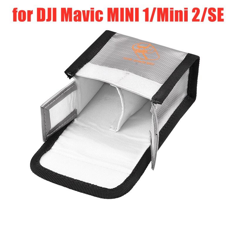 Battery Safe Bag for DJI Mavic MINI/Mini 2/SE/ for DJI MINI 3 PRO Drone Protective Case Protector Explosion-proof Anti-scratch Bag 3 Battery Safe Bag for DJI Mavic MINI/Mini 2/SE/ for DJI MINI 3 PRO Drone Protective Case Protector Explosion-proof Anti-scratch Bag — изображение 3
