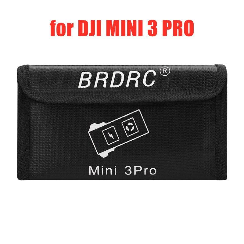 Battery Safe Bag for DJI Mavic MINI/Mini 2/SE/ for DJI MINI 3 PRO Drone Protective Case Protector Explosion-proof Anti-scratch Bag 2 Battery Safe Bag for DJI Mavic MINI/Mini 2/SE/ for DJI MINI 3 PRO Drone Protective Case Protector Explosion-proof Anti-scratch Bag — изображение 2