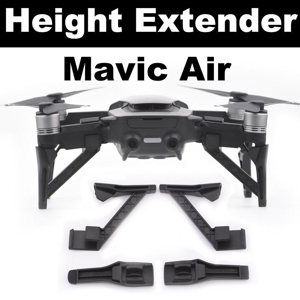 4pcs Landing Gear Kits for DJI Mavic Air Drone - Heighten Extender Gimbal Camera Protector Quick Install Legs Protective Parts 2 4pcs Landing Gear Kits for DJI Mavic Air Drone - Heighten Extender Gimbal Camera Protector Quick Install Legs Protective Parts — изображение 2