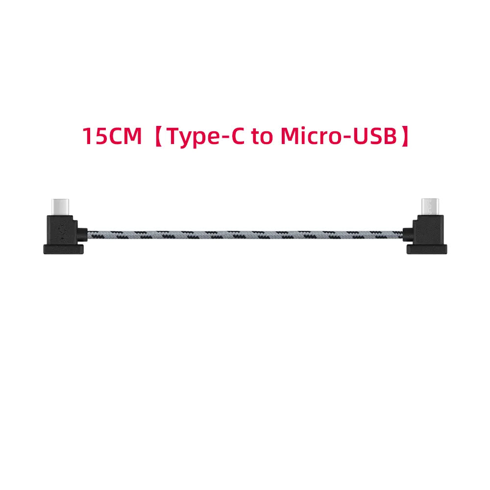 Data Cable for DJI Mini 3 Pro/Mavic 3/Air 2/Mini 2/Air 3 OTG RC-N1/N2 Remote Controller Phone Tablet Micro USB TypeC IOS 9 Data Cable for DJI Mini 3 Pro/Mavic 3/Air 2/Mini 2/Air 3 OTG RC-N1/N2 Remote Controller Phone Tablet Micro USB TypeC IOS - Image 9