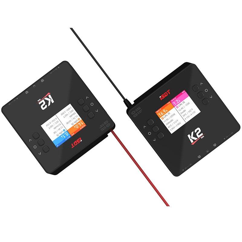 ISDT K2 Charger - AC 200W DC 500W*2 Dual Channel Balance Lipo Discharger Charger for Lipo NiMh Pb Battery RC FPV Racing Drone Charger 3 ISDT K2 Charger - AC 200W DC 500W*2 Dual Channel Balance Lipo Discharger Charger for Lipo NiMh Pb Battery RC FPV Racing Drone Charger - Image 3