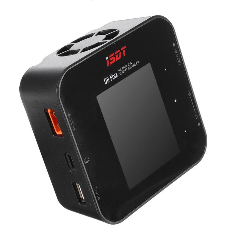 ISDT Q8 Max Charger - BattGo 1000W 30A High Power Battery Balance Charger FPV Discharger for 1-8S Lipo Battery FPV Drone Quadcopter DIY 6 ISDT Q8 Max Charger - BattGo 1000W 30A High Power Battery Balance Charger FPV Discharger for 1-8S Lipo Battery FPV Drone Quadcopter DIY - صورة ISDT Q8 Max Charger - BattGo 1000W 30A High Power Battery Balance Charger FPV Discharger for 1-8S Lipo Battery FPV Drone Quadcopter DIY - صورة 6