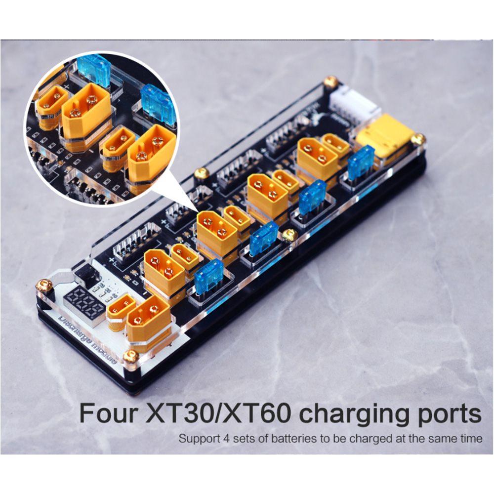 HGLRC Thor PRO LIPO Battery Balance Charger Board - 40A XT60 XT30 2-6S LIPO Discharger for IMAX B6 ISDT Q6 Nano HOTA D6 Pro P6 FPV Drone Charger - Image 3