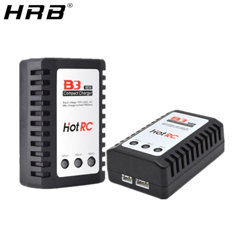 HotRC B3 Lipo Battery 7.4V 11.1V - 2S 3S AC 10W Balance Charger 110V-240V Compact Charging EU US Plug Power Cable Warning RC Parts 4 HotRC B3 Lipo Battery 7.4V 11.1V - 2S 3S AC 10W Balance Charger 110V-240V Compact Charging EU US Plug Power Cable Warning RC Parts - Image 4