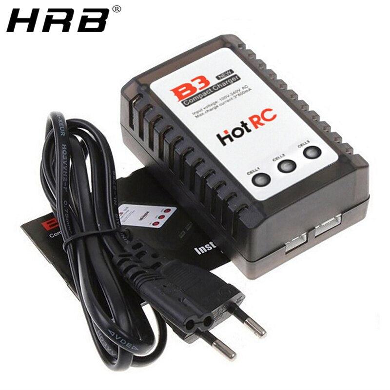 HotRC B3 Lipo Battery 7.4V 11.1V - 2S 3S AC 10W Balance Charger 110V-240V Compact Charging EU US Plug Power Cable Warning RC Parts 3 HotRC B3 Lipo Battery 7.4V 11.1V - 2S 3S AC 10W Balance Charger 110V-240V Compact Charging EU US Plug Power Cable Warning RC Parts - Image 3