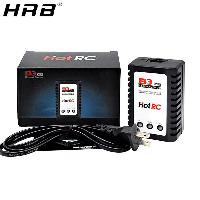 HotRC B3 Lipo Battery 7.4V 11.1V - 2S 3S AC 10W Balance Charger 110V-240V Compact Charging EU US Plug Power Cable Warning RC Parts 2 HotRC B3 Lipo Battery 7.4V 11.1V - 2S 3S AC 10W Balance Charger 110V-240V Compact Charging EU US Plug Power Cable Warning RC Parts - Image 2