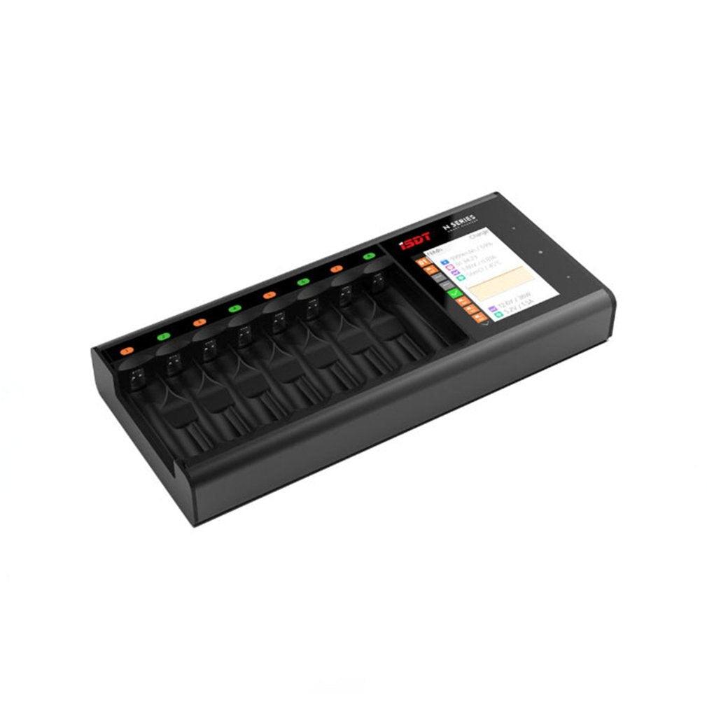 ISDT N8 Charger - 18W 1.5A 8 Slots LCD AA/AAA Quick Charger for LiIon LiHv Life NiMh Nicd Nizn RC Models Part Drone Charger 5 ISDT N8 Charger - 18W 1.5A 8 Slots LCD AA/AAA Quick Charger for LiIon LiHv Life NiMh Nicd Nizn RC Models Part Drone Charger - Image 5