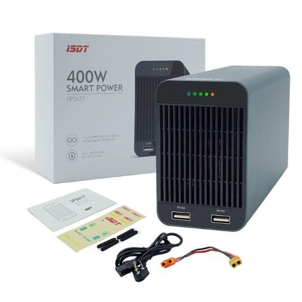 ISDT SP2417 Smart Power - 400W / SP2433 800W Smart Control power w/ LED USB Charging for RC Models FPV Drone Helicopter Airplane 1 ISDT SP2417 Smart Power - 400W / SP2433 800W Smart Control power w/ LED USB Charging for RC Models FPV Drone Helicopter Airplane