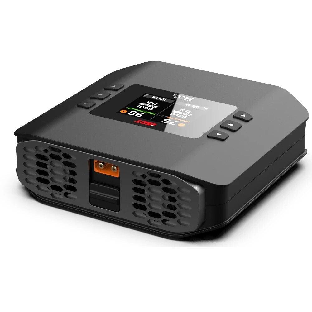 ISDT K4 Charger - 1S - 8S Lithium Battery Smart Charger 20A 600W AC/DC Independent Dual Mode Dual Channel For Lipo Battery charge Drone Charger 5 ISDT K4 Charger - 1S - 8S Lithium Battery Smart Charger 20A 600W AC/DC Independent Dual Mode Dual Channel For Lipo Battery charge Drone Charger - صورة ISDT K4 Charger - 1S - 8S Lithium Battery Smart Charger 20A 600W AC/DC Independent Dual Mode Dual Channel For Lipo Battery charge Drone Charger - صورة 5