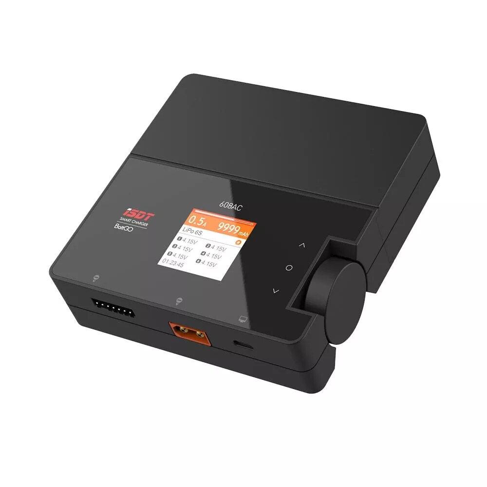 ISDT 608AC Charger - AC 60W DC 200W 8A BattGo Smart Battery Charger Discharger with Detachable Power Supply For FPV Drone 4 ISDT 608AC Charger - AC 60W DC 200W 8A BattGo Smart Battery Charger Discharger with Detachable Power Supply For FPV Drone - Image 4