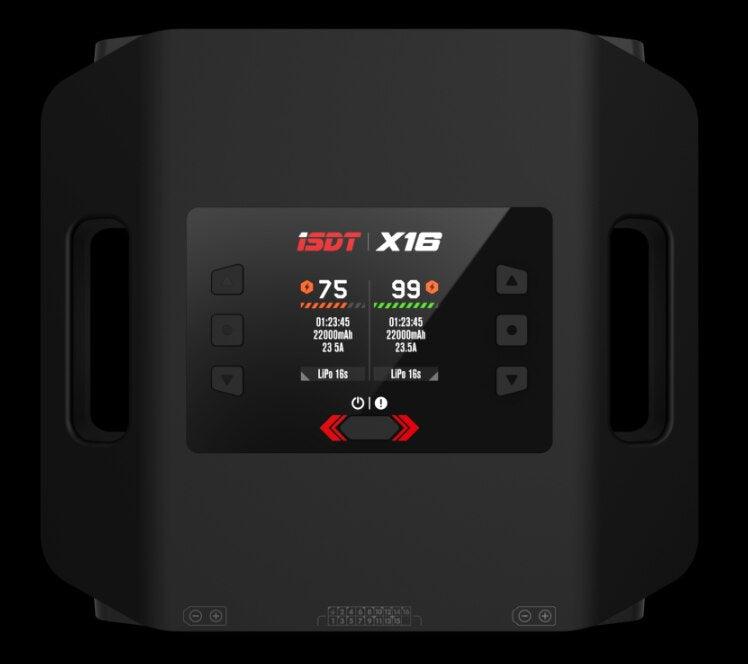 ISDT X16 Charger - 2 X 1100W 2X20A Dual Channel Battery Charger for 2-16S Lipo Batter Drone Charger 3 ISDT X16 Charger - 2 X 1100W 2X20A Dual Channel Battery Charger for 2-16S Lipo Batter Drone Charger - Image 3