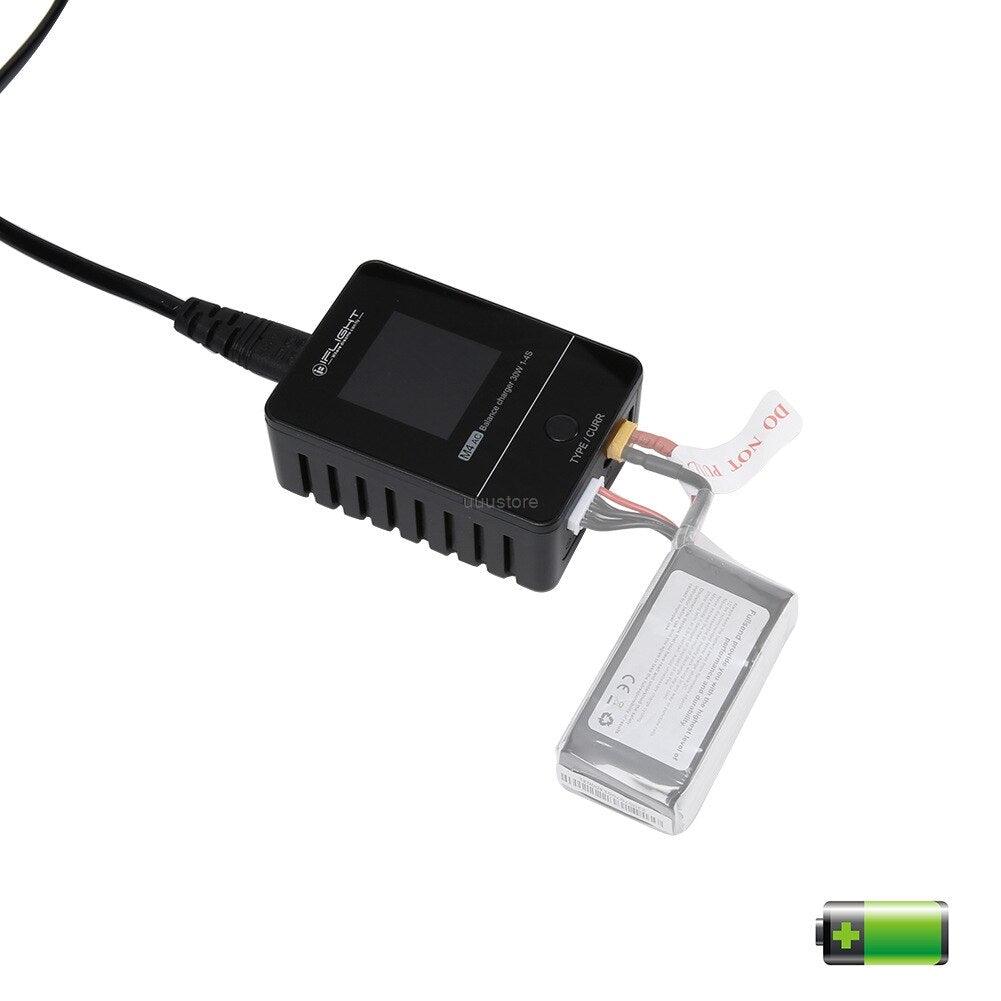iFlight M4 AC Layout Battery  Balance Charger - 30W for 2-4S battery /IPS Full Viewing Angle Display 100-240V FPV Drone Charger - Image 4