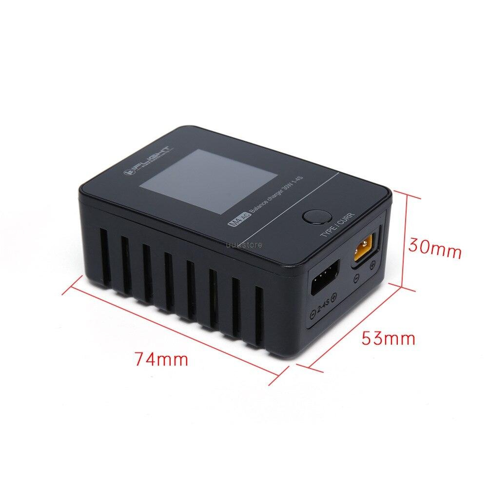 iFlight M4 AC Layout Battery  Balance Charger - 30W for 2-4S battery /IPS Full Viewing Angle Display 100-240V FPV Drone Charger - Image 3