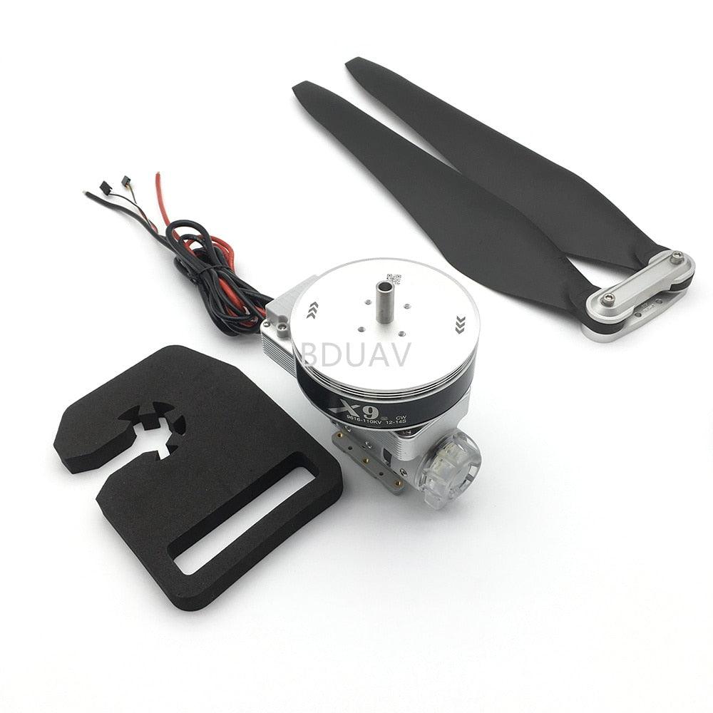 Hobbywing X9 Power System - 9616 110KV 12-14S with ESC+Propeller+Motor ComBo for 10L16L/22L multirotor Agriculture Drone 8 Hobbywing X9 Power System - 9616 110KV 12-14S with ESC+Propeller+Motor ComBo for 10L16L/22L multirotor Agriculture Drone - Image 8
