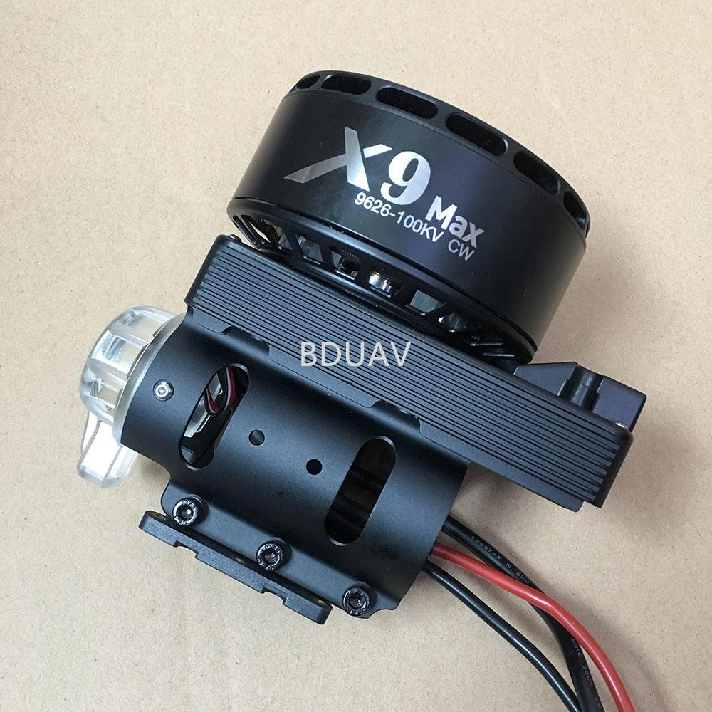 Hobbywing X9 MAX Power system - 9626 100KV motor D45mm 15kg for 20L 25L Multirotor Agriculture Spraying Drone 11 Hobbywing X9 MAX Power system - 9626 100KV motor D45mm 15kg for 20L 25L Multirotor Agriculture Spraying Drone - Image 11