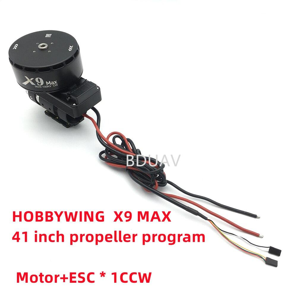 Hobbywing X9 MAX Power system - 9626 100KV motor D45mm 15kg for 20L 25L Multirotor Agriculture Spraying Drone 10 Hobbywing X9 MAX Power system - 9626 100KV motor D45mm 15kg for 20L 25L Multirotor Agriculture Spraying Drone - Image 10