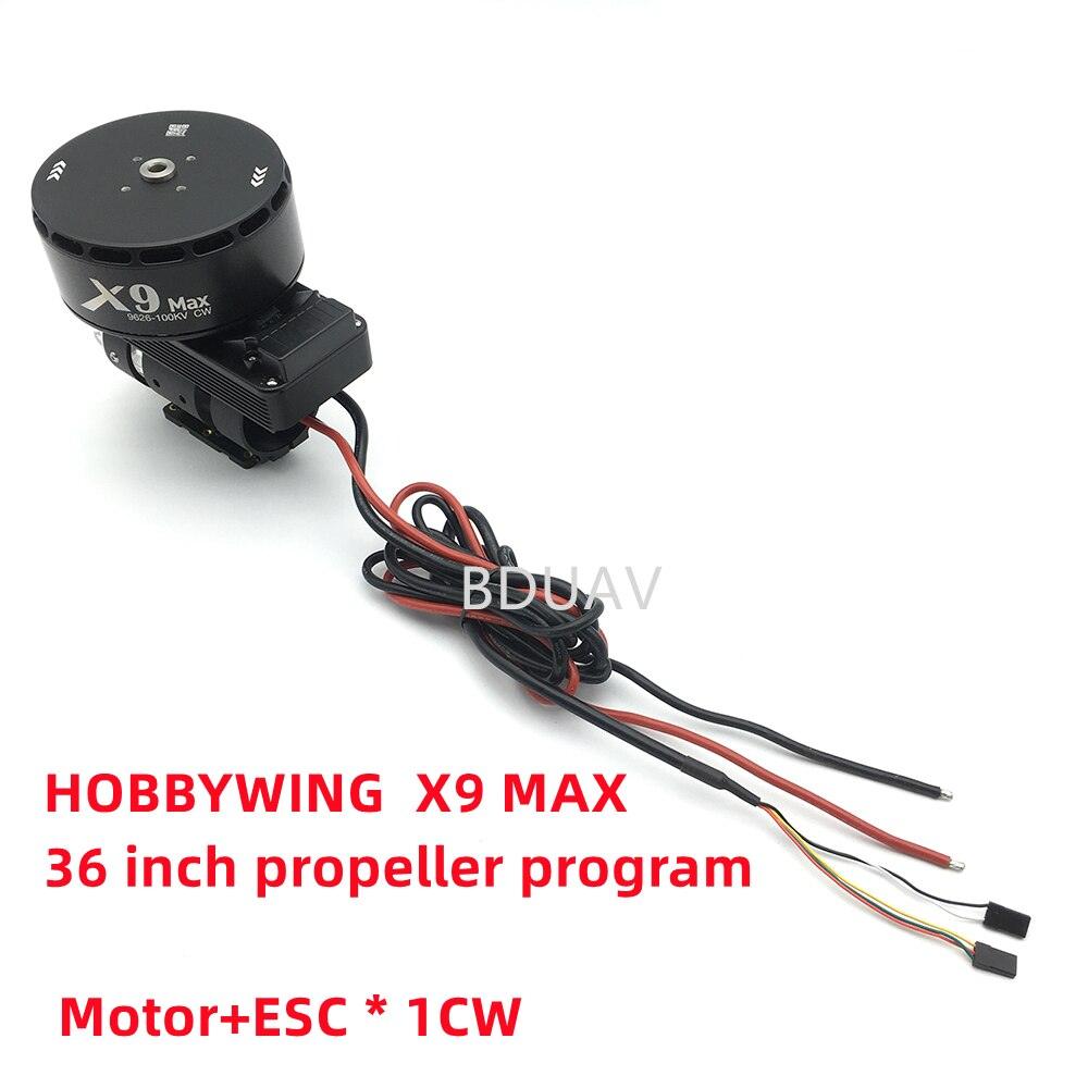Hobbywing X9 MAX Power system - 9626 100KV motor D45mm 15kg for 20L 25L Multirotor Agriculture Spraying Drone 5 Hobbywing X9 MAX Power system - 9626 100KV motor D45mm 15kg for 20L 25L Multirotor Agriculture Spraying Drone - Image 5