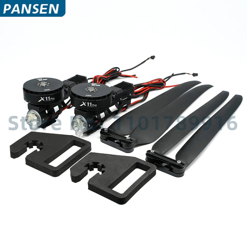 Hobbywing XRotor X11 PLUS Motor - Power 14S Plant Protection Maximum Pull 37kg with 4314 Propeller for Agriculture Spraying Drone 3 Hobbywing XRotor X11 PLUS Motor - Power 14S Plant Protection Maximum Pull 37kg with 4314 Propeller for Agriculture Spraying Drone - Image 3