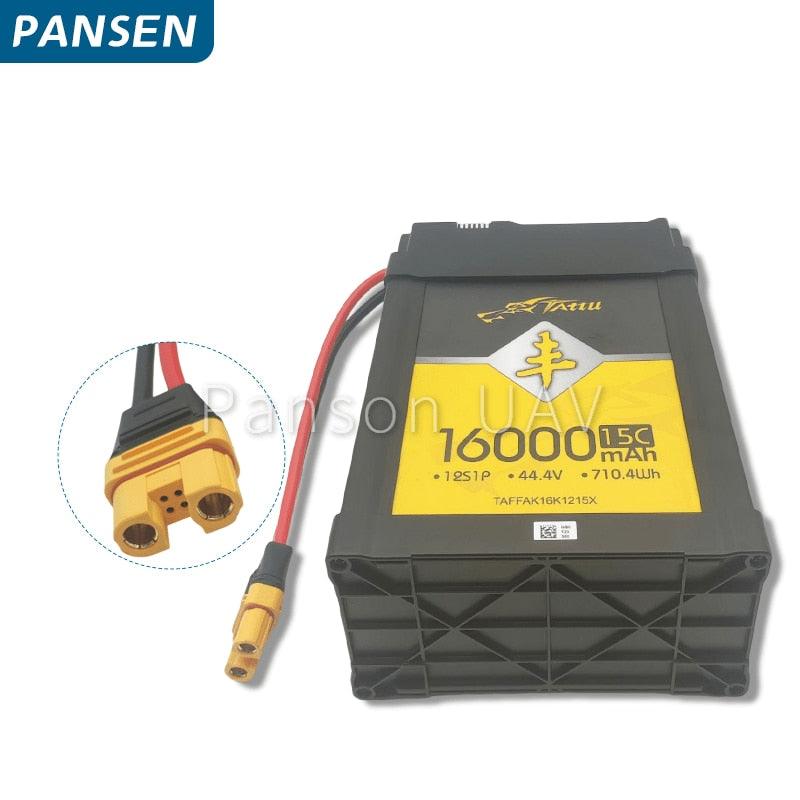TATTU 44.4V 16000mAh 15C 12S 710.4 Wh Lithium-Polymère Rechargeable Batterie lipo batterie pour EFT BRICOLAGE RC Drone AÉRONEF S Agriculture Drone Battery 6 TATTU 44.4V 16000mAh 15C 12S 710.4 Wh Lithium-Polymère Rechargeable Batterie lipo batterie pour EFT BRICOLAGE RC Drone AÉRONEF S Agriculture Drone Battery - Image 6