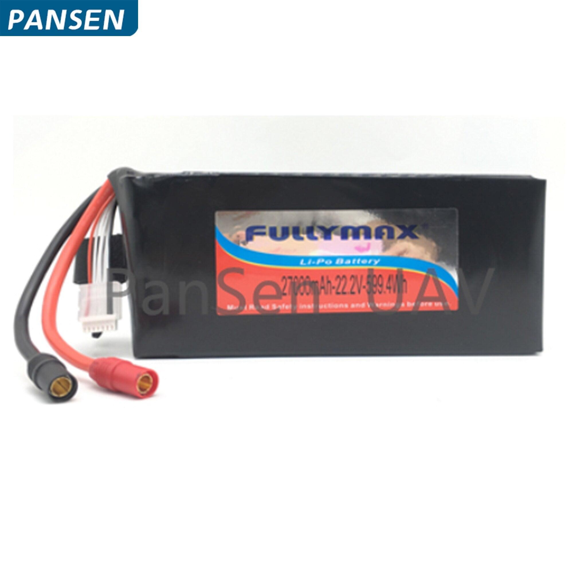 Original Fullymax 22000mAh 27000mAh 22.8V 6S LiPO Battery 18C for Big Load Multirotor FPV Drone Hexacopter Octocopter Agriculture Drone Battery 8 Original Fullymax 22000mAh 27000mAh 22.8V 6S LiPO Battery 18C for Big Load Multirotor FPV Drone Hexacopter Octocopter Agriculture Drone Battery - Image 8