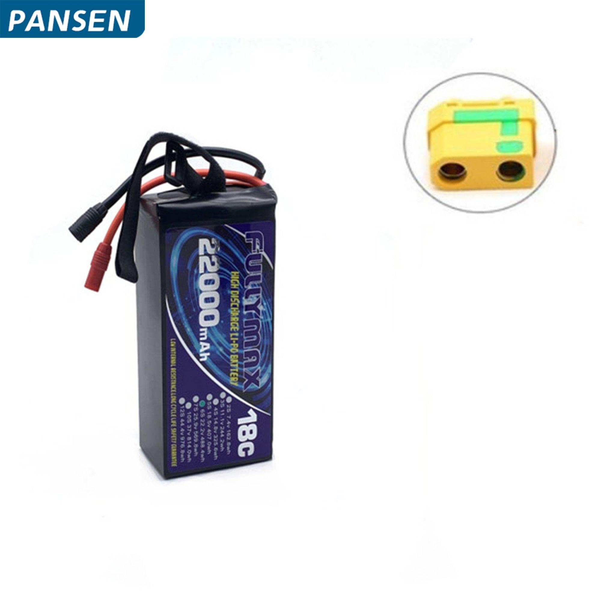 Original Fullymax 22000mAh 27000mAh 22.8V 6S LiPO Battery 18C for Big Load Multirotor FPV Drone Hexacopter Octocopter Agriculture Drone Battery 7 Original Fullymax 22000mAh 27000mAh 22.8V 6S LiPO Battery 18C for Big Load Multirotor FPV Drone Hexacopter Octocopter Agriculture Drone Battery - Image 7