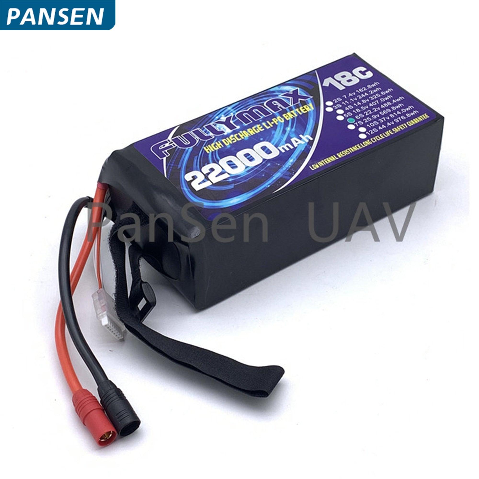 Original Fullymax 22000mAh 27000mAh 22.8V 6S LiPO Battery 18C for Big Load Multirotor FPV Drone Hexacopter Octocopter Agriculture Drone Battery 2 Original Fullymax 22000mAh 27000mAh 22.8V 6S LiPO Battery 18C for Big Load Multirotor FPV Drone Hexacopter Octocopter Agriculture Drone Battery - Image 2