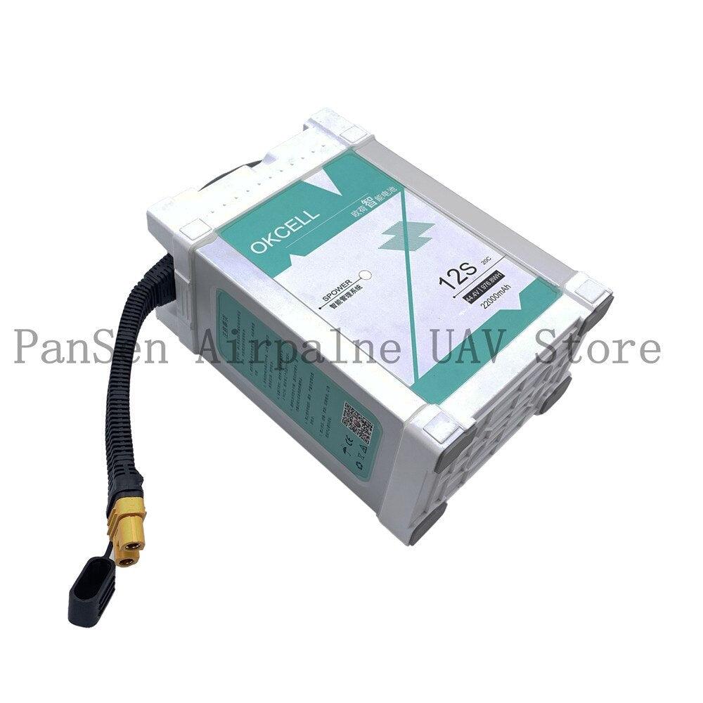 Original OKCELL 12000mAh/16000 /2200044.4V 12S LiPO Battery Agriculture Drone Battery Burst 20C for agricultural spray drone frame 6 Original OKCELL 12000mAh/16000 /2200044.4V 12S LiPO Battery Agriculture Drone Battery Burst 20C for agricultural spray drone frame - Image 6