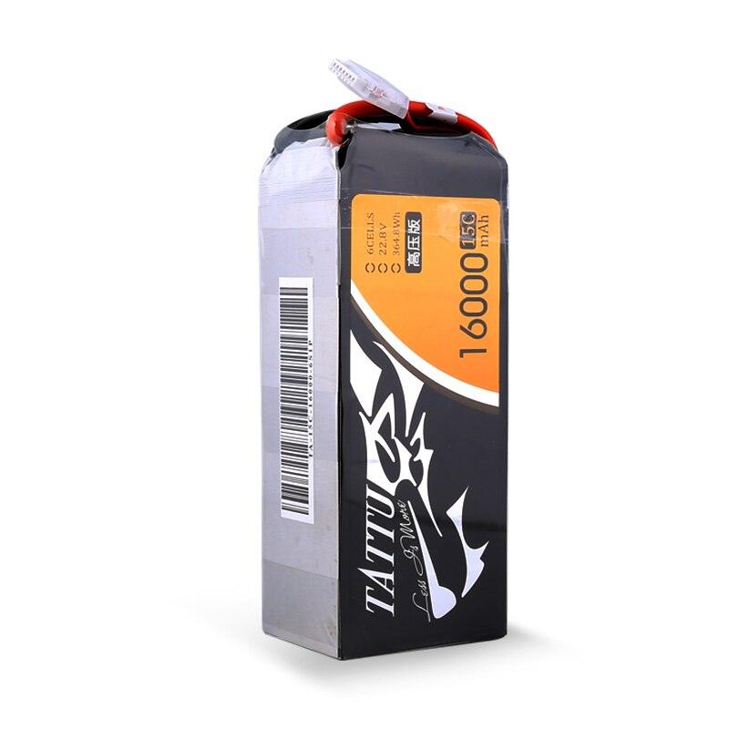 TATTU 16000mAh 22.8V 6S LiPO 15C pour gros Drone Multirotor FPV Hexacopter Octocopter Agriculture Drone Battery 9 TATTU 16000mAh 22.8V 6S LiPO 15C pour gros Drone Multirotor FPV Hexacopter Octocopter Agriculture Drone Battery - Image 9