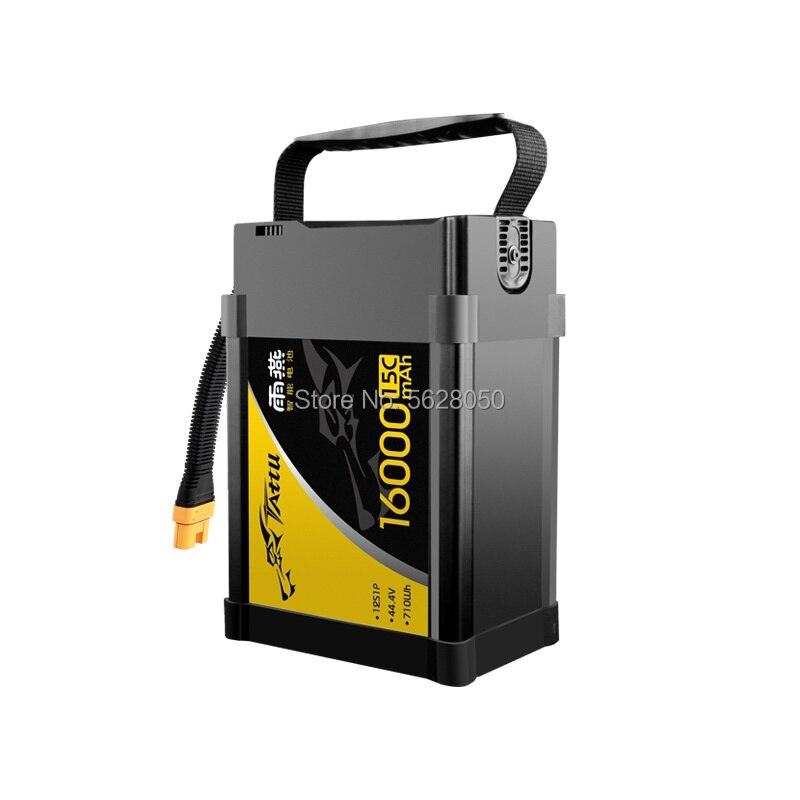 TATTU 16000mAh 44.4V 12S LiPO Battery Burst 25C Large Load Multi-rotor FPV Agricultural Drone Six-rotor Octorotor Agriculture Drone Battery 1 TATTU 16000mAh 44.4V 12S LiPO Battery Burst 25C Large Load Multi-rotor FPV Agricultural Drone Six-rotor Octorotor Agriculture Drone Battery