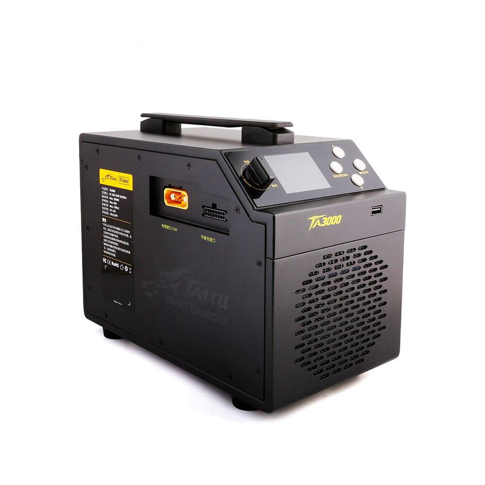 NEW TATTU TA3000 3000W Multifunctional Smart Balancing Charger Dual Channel 6-14S Lipo LiHv High Power for Battery Agriculture Drone Battery 1 NEW TATTU TA3000 3000W Multifunctional Smart Balancing Charger Dual Channel 6-14S Lipo LiHv High Power for Battery Agriculture Drone Battery