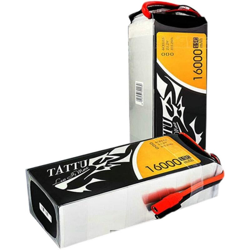 Original TATTU 16000mAh 22.2V 6S LiPO Battery 15C for Big Load Multirotor FPV Drone Hexacopter Octocopter  Agriculture Drone Battery - Image 11
