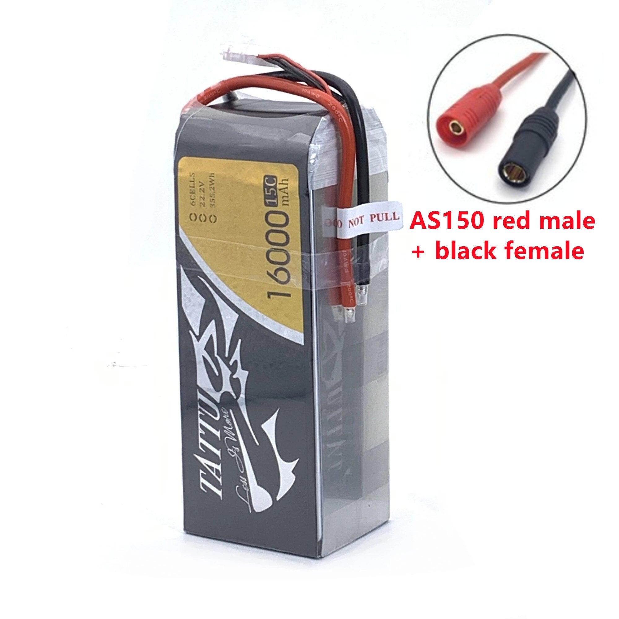 Original TATTU 16000mAh 22.2V 6S LiPO Battery 15C for Big Load Multirotor FPV Drone Hexacopter Octocopter  Agriculture Drone Battery - Image 8