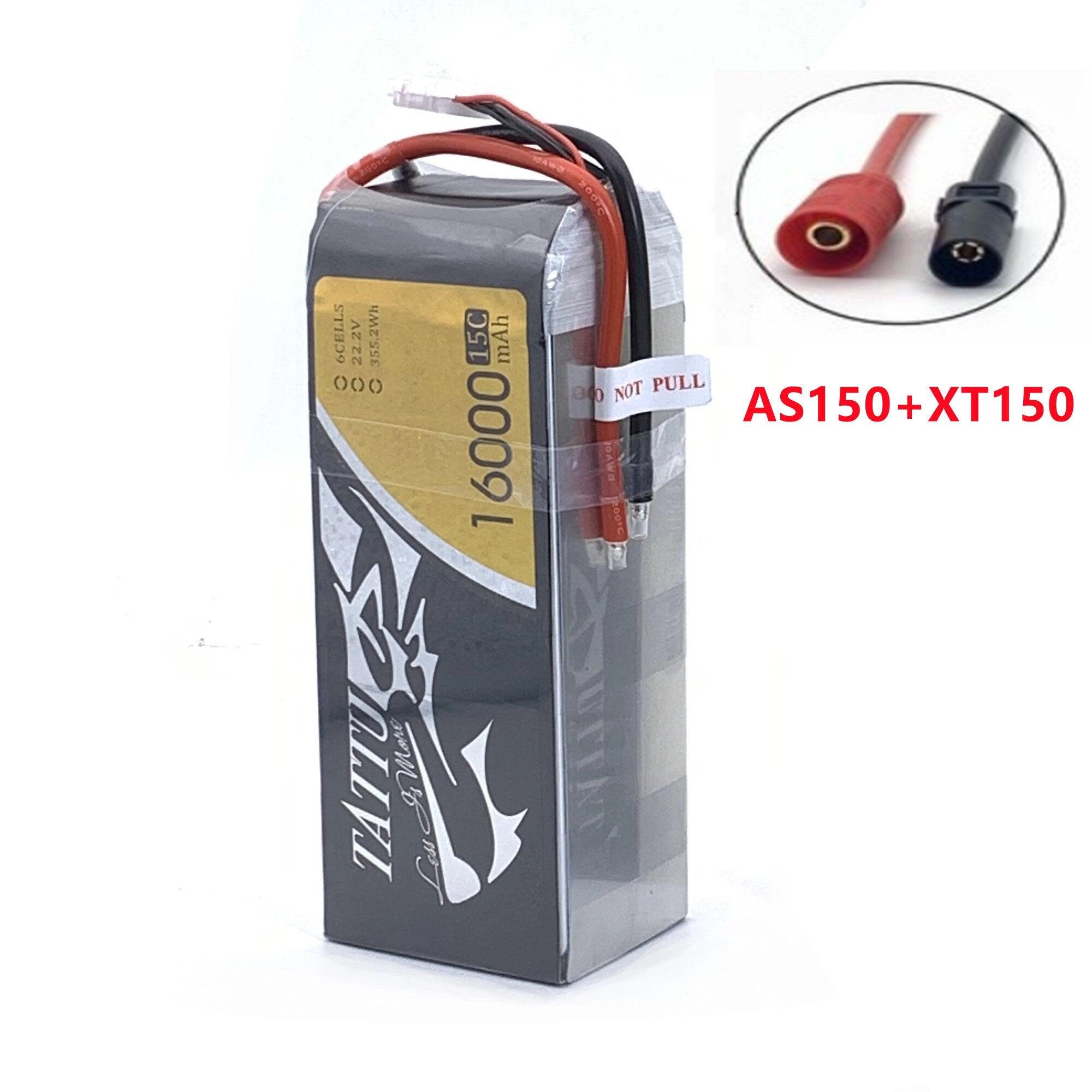 Original TATTU 16000mAh 22.2V 6S LiPO Battery 15C for Big Load Multirotor FPV Drone Hexacopter Octocopter  Agriculture Drone Battery - Image 4