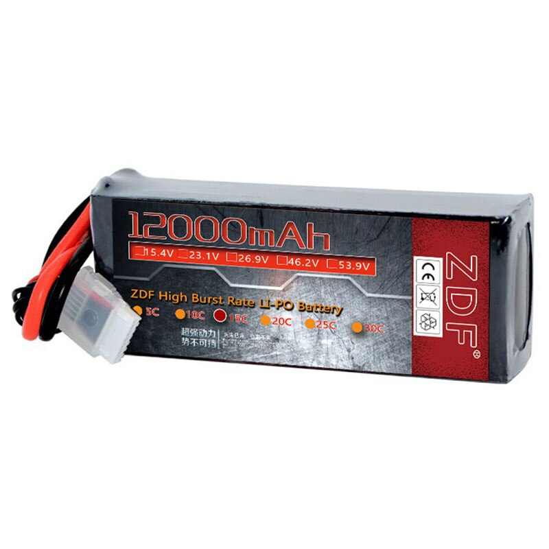 ZDF 6s 23.1v 22.2V 12000mAh 12Ah Light Weight solid state rechargeable battery pack for long flight time uav Agriculture Drone Battery 4 ZDF 6s 23.1v 22.2V 12000mAh 12Ah Light Weight solid state rechargeable battery pack for long flight time uav Agriculture Drone Battery - صورة ZDF 6s 23.1v 22.2V 12000mAh 12Ah Light Weight solid state rechargeable battery pack for long flight time uav Agriculture Drone Battery - صورة 4