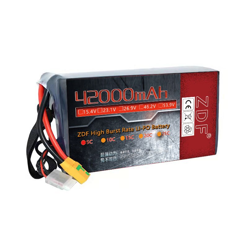 ZDF New High Energy Density 6S 23.1V 12000mAh 14000mah 18000mah 22000mah 28000mAh 31000mAh 42000mah 15C Solid State Battery Agriculture Drone Battery 1 ZDF New High Energy Density 6S 23.1V 12000mAh 14000mah 18000mah 22000mah 28000mAh 31000mAh 42000mah 15C Solid State Battery Agriculture Drone Battery