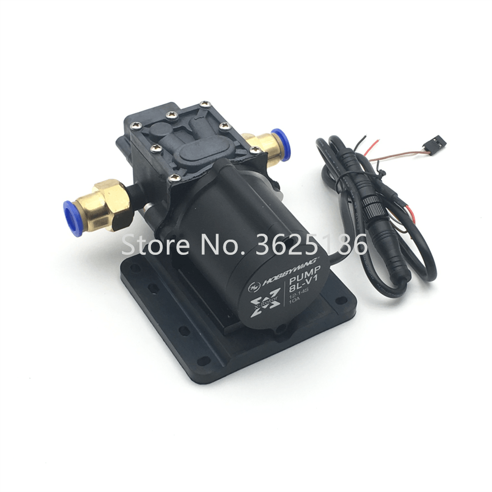 Hobbywing 8L Brushless Water Pump - Combo Pump 10A 12S 14S V1 Sprayer Diaphragm Pump for Plant Agriculture UAV Drone 4 Hobbywing 8L Brushless Water Pump - Combo Pump 10A 12S 14S V1 Sprayer Diaphragm Pump for Plant Agriculture UAV Drone - صورة Hobbywing 8L Brushless Water Pump - Combo Pump 10A 12S 14S V1 Sprayer Diaphragm Pump for Plant Agriculture UAV Drone - صورة 4