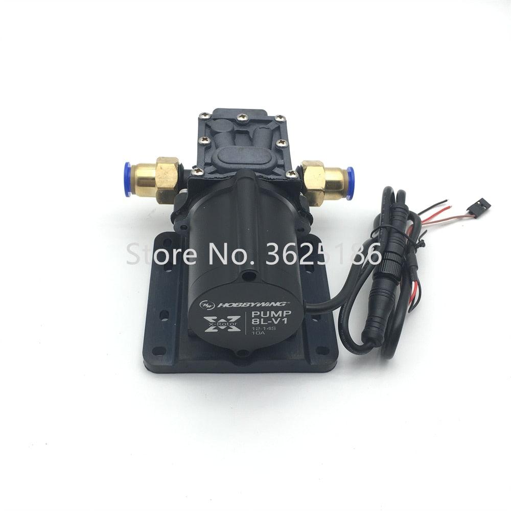 Hobbywing 8L Brushless Water Pump - Combo Pump 10A 12S 14S V1 Sprayer Diaphragm Pump for Plant Agriculture UAV Drone 2 Hobbywing 8L Brushless Water Pump - Combo Pump 10A 12S 14S V1 Sprayer Diaphragm Pump for Plant Agriculture UAV Drone - صورة Hobbywing 8L Brushless Water Pump - Combo Pump 10A 12S 14S V1 Sprayer Diaphragm Pump for Plant Agriculture UAV Drone - صورة 2