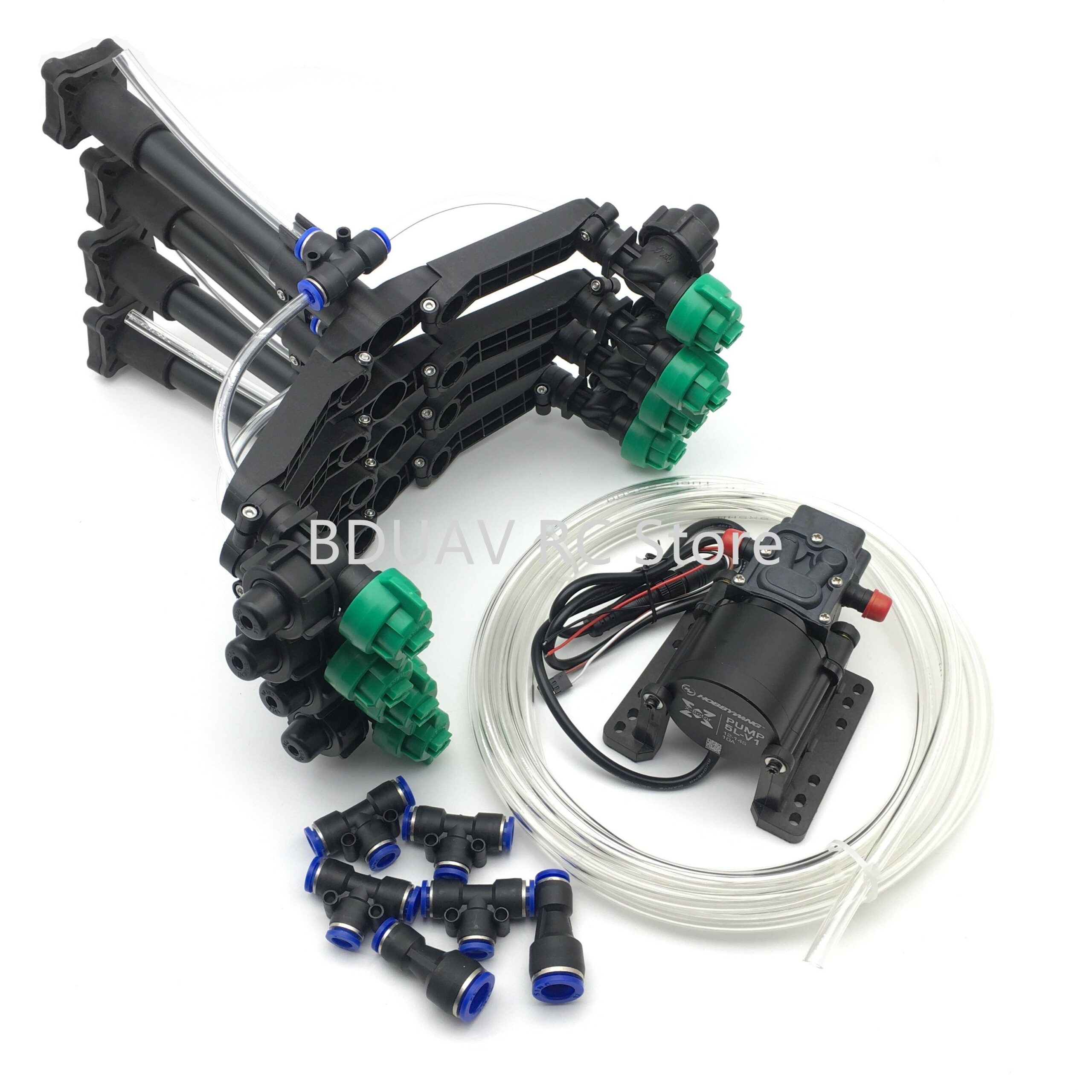 Hobbwying Drone Spray System - Y Spray Extend the High-pressure nozzle Hobbwying 5L 8L Blushless Water Pump Pipe for DIY Agricultural Drone 1 Hobbwying Drone Spray System - Y Spray Extend the High-pressure nozzle Hobbwying 5L 8L Blushless Water Pump Pipe for DIY Agricultural Drone