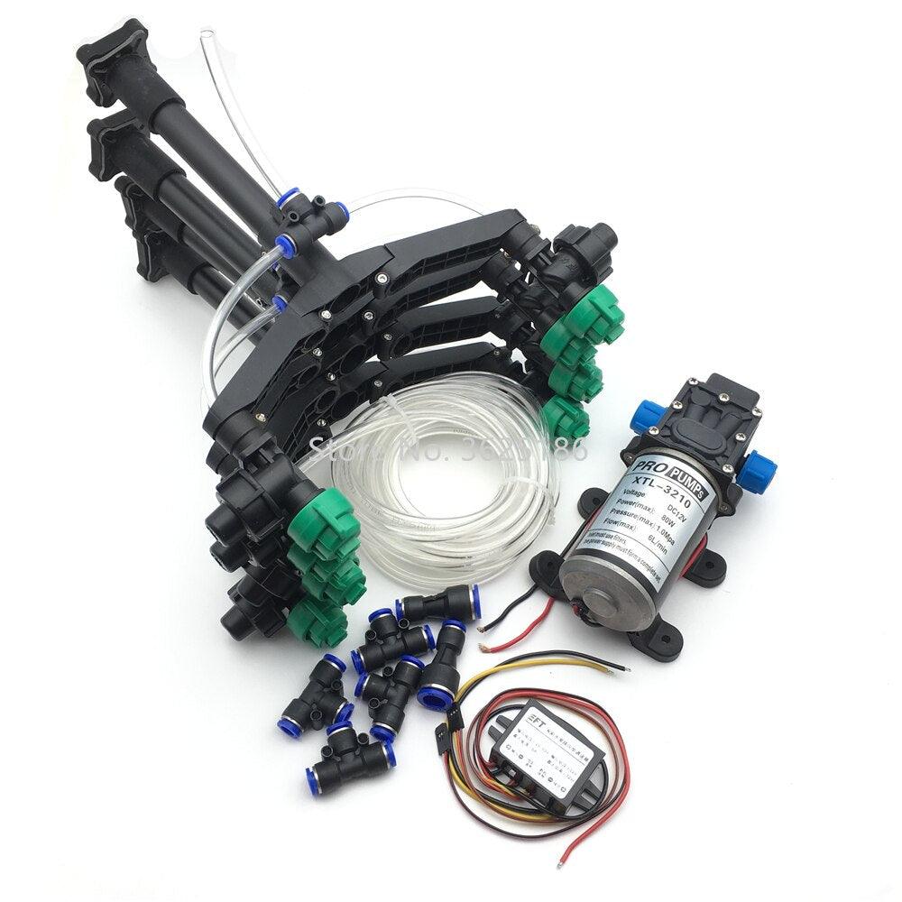 Drone Spray System - Y Spray Extend the High-pressure nozzle 5L 8L Brushed Water Pump Pipe for DIY Agricultural Drone