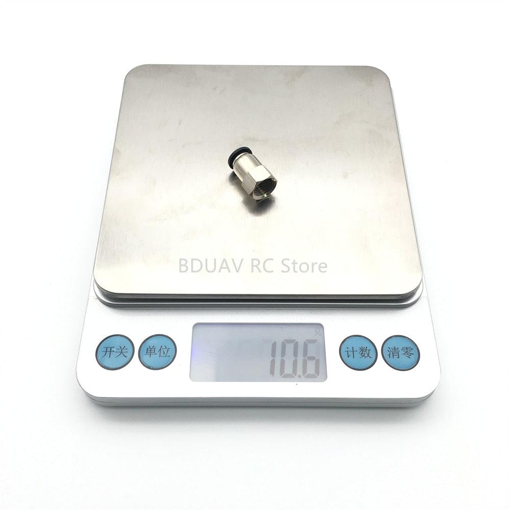 20pcs 8mm 12mm Flow Meter Outlet Fittings/Gas Hose Quick Fittings/Female Straight Head Agricultural Drone 3 20pcs 8mm 12mm Flow Meter Outlet Fittings/Gas Hose Quick Fittings/Female Straight Head Agricultural Drone - Image 3