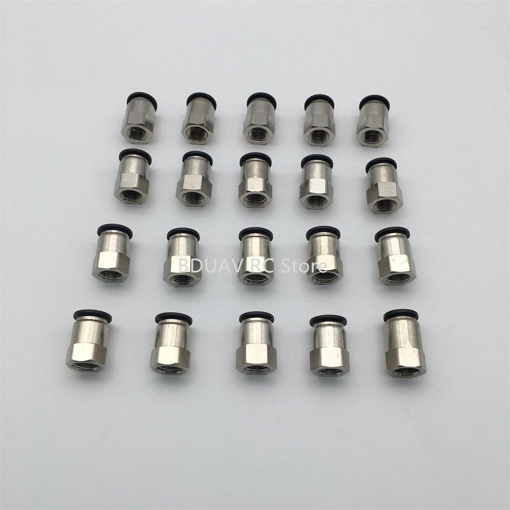 20pcs 8mm 12mm Flow Meter Outlet Fittings/Gas Hose Quick Fittings/Female Straight Head Agricultural Drone 2 20pcs 8mm 12mm Flow Meter Outlet Fittings/Gas Hose Quick Fittings/Female Straight Head Agricultural Drone - Image 2