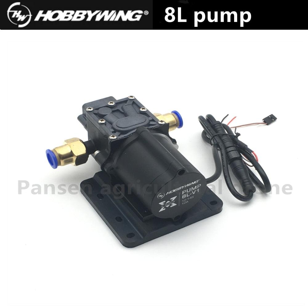 Hobbywing Combo Pump 5L 8L Brushless Water Pump 10A 14S V1 Sprayer Diaphragm Pump for Agriculture UAV Drone 2 Hobbywing Combo Pump 5L 8L Brushless Water Pump 10A 14S V1 Sprayer Diaphragm Pump for Agriculture UAV Drone - صورة Hobbywing Combo Pump 5L 8L Brushless Water Pump 10A 14S V1 Sprayer Diaphragm Pump for Agriculture UAV Drone - صورة 2